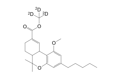 Methyl ether of Methyl (trideuterio)-11-nor-.delta.-9-tetrahydrocannabinol-9-carboxylate