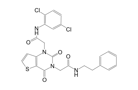1-[3-(2,5-dichlorophenyl)-2-oxopropyl]-3-(2-oxo-5-phenylpentyl)-1H,2H,3H,4H-thieno[3,2-d]pyrimidine-2,4-dione