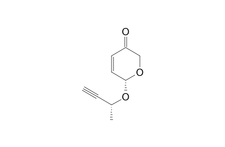 (2R)-2-[(1R)-1-methylprop-2-ynoxy]-2H-pyran-5-one