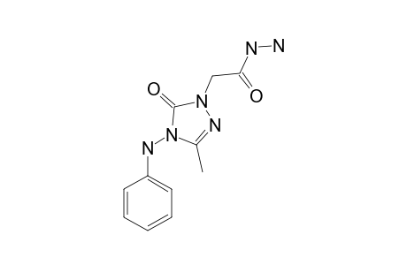 3-METHYL-5-OXO-4-PHENYLAMINO-4,5-DIHYDRO-[1,2,4]-TRIAZOL-1-YL-ACETIC-ACID-HYDRAZIDE