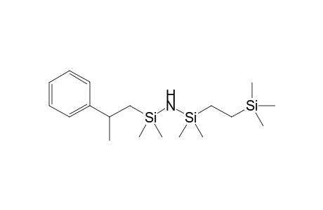 [2-[[[dimethyl(2-trimethylsilylethyl)silyl]amino]-dimethyl-silyl]-1-methyl-ethyl]benzene