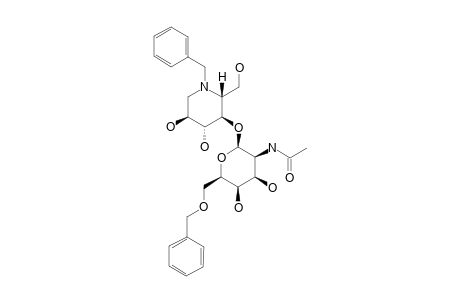 4-O-(2-ACETAMIDO-6-O-BENZYL-2-DEOXY-BETA-D-TALOPYRANOSYL)-N-BENZYL-1,5-DIDEOXY-1,5-IMINO-D-GLUCITOL