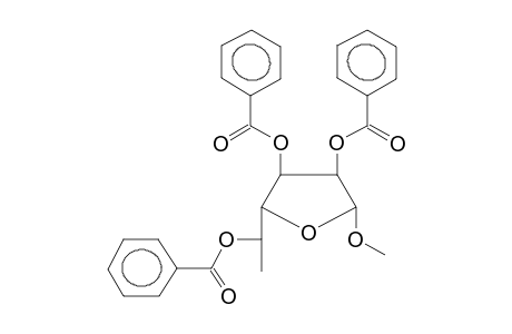 METHYL 2,3,5-TRI-O-BENZOYL-6-DEOXY-BETA-D-ALLOFURANOSIDE