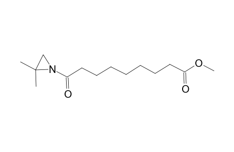 1-Aziridinenonanoic acid, 2,2-dimethyl-.theta.-oxo-, methyl ester