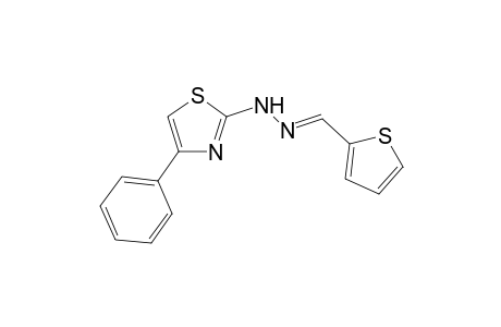N-(4-phenyl-thiazol-2-yl)-2-formylthiophene hydrazone