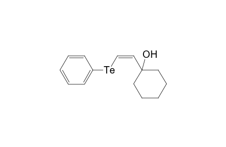 (Z)-1-[2-(Phenyltellanyl)vinyl]cyclohexanol