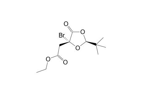 (2R,5R)-5-Bromo-2-tert-butyl-5-ethoxycarbonylmethyl-1,3-dioxolan-4-one