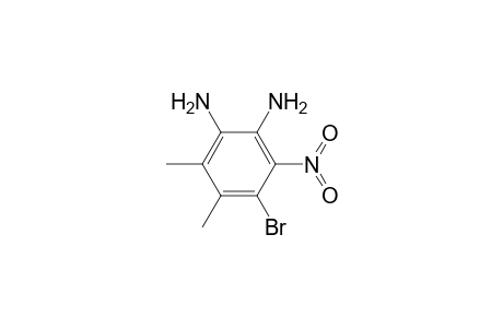 (2-amino-4-bromo-5,6-dimethyl-3-nitro-phenyl)amine