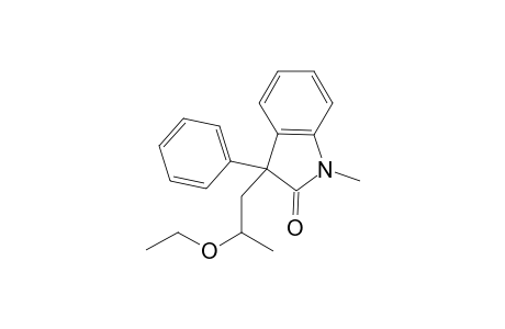 3-(2-Ethoxypropyl)-1-methyl-3-phenylindolin-2-one