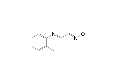 Propanal, 2-[(2,6-dimethylphenyl)imino]-, O-methyloxime