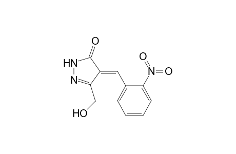 4-[(2-Nitrophenyl)methylene]-2,4-dihydro-5-(hydroxymethyl)-3H-pyrazol-3-one