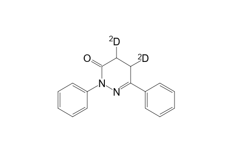 Dideutero-2,6-diphenyl-2,3,4,5-tetrahydropyridazin-3-one