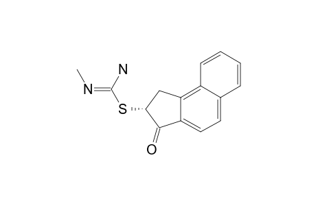 N-METHYL-S-(2,3-DIHYDRO-1H-BENZ-[E]-INDEN-3-ON-2-YL)-ISOTHIO-UREA