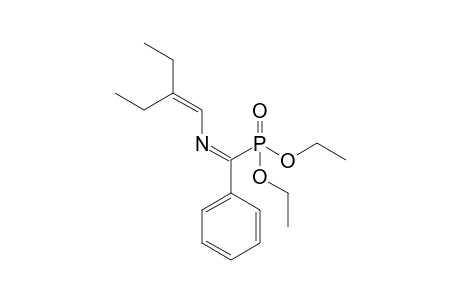 Diethyl (E)-{[(Z)-2-Ethylbut-1-enyl]imino}(phenyl)methylphosphonate