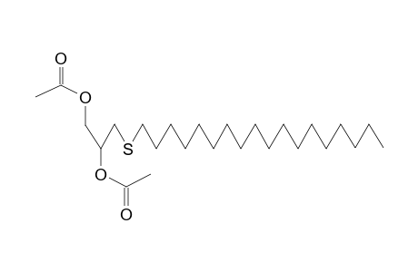1-OCTADECYLTHIO-2,3-DIACETOXYPROPANE