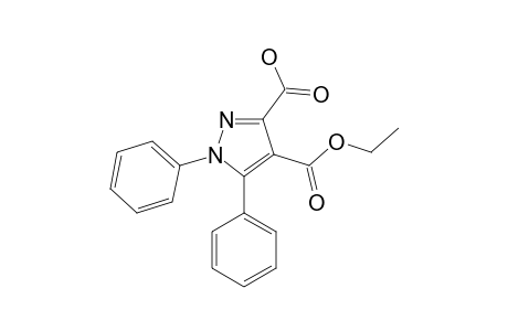 4-(ETHOXYCARBONYL)-1,5-DIPHENYL-1H-PYRAZOLE-3-CARBOXYLIC-ACID