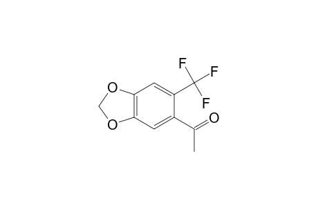 1-(6-(Trifluoromethyl)benzo[d][1,3]dioxol-5-yl)ethanone