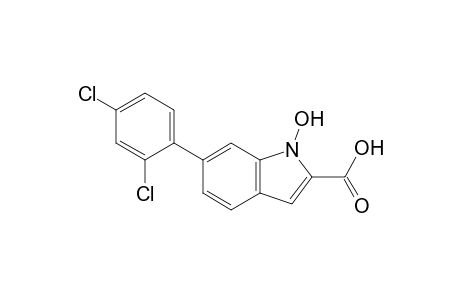 6-(2,4-Dichlorophenyl)-1-hydroxy-1H-indole-2-carboxylic acid