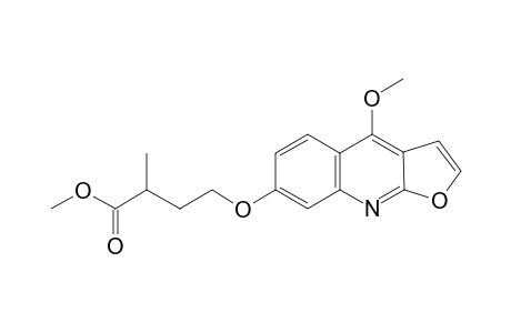 4-(4-methoxyfuro[2,3-b]quinolin-7-yl)oxy-2-methyl-butyric acid methyl ester