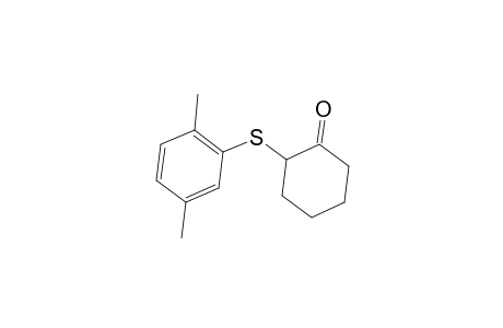 2-(2,5-dimethylphenyl)sulfanylcyclohexan-1-one