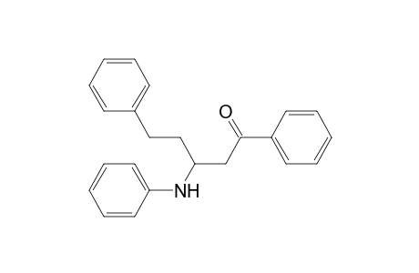 1,5-Diphenyl-3-(N-phenylamino)-1-pentanone