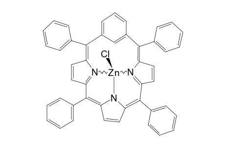 CHLOROZINC-(II)-6,11,16,21-TETRAPHENYL-META-BENZIPORPHYRIN