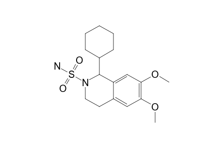 1-CYCLOHEXYL-6,7-DIMETHOXY-3,4-DIHYDROISOQUINOLINE-2-(1-H)-SULFONAMIDE