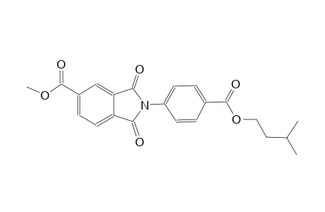 1H-isoindole-5-carboxylic acid, 2,3-dihydro-2-[4-[(3-methylbutoxy)carbonyl]phenyl]-1,3-dioxo-, methyl ester