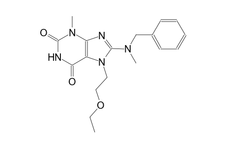 8-[benzyl(methyl)amino]-7-(2-ethoxyethyl)-3-methyl-3,7-dihydro-1H-purine-2,6-dione