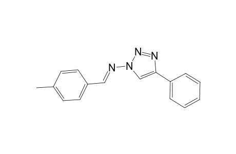 1H-1,2,3-Triazol-1-amine, N-[(4-methylphenyl)methylene]-4-phenyl-