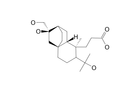 ENT-3,4-SECO-4,16-ALPHA,17-TRIHYDROXY-ATISAN-3-OIC-ACID