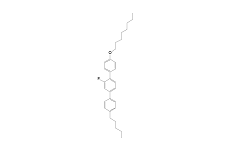 4-(4-amylphenyl)-2-fluoro-1-(4-octoxyphenyl)benzene