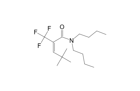 N,N-Dibutyl-(E)-4,4-dimethyl-2-(trifluoromethyl)-2-pentenamide