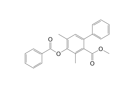 [4-Benzoyloxy-3,5-dimethyl-2-(methoxycarbonyl)-1-phenyl]benzene