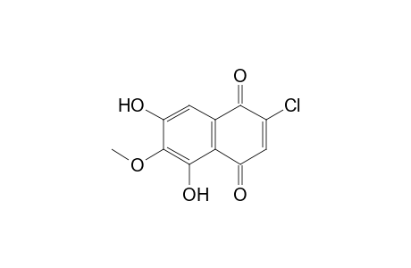 2-Chloro-5,7-dihydroxy-6-methoxy-1,4-naphthoquinone