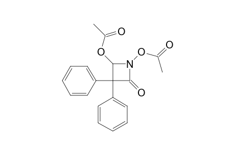 1,4-BIS-(ACETYLOXY)-3,3-DIPHENYL-2-AZETIDINONE
