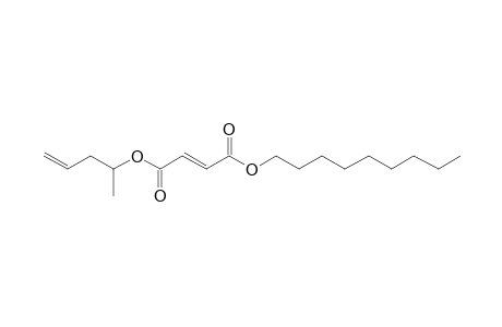 Fumaric acid, nonyl pent-4-en-2-yl ester