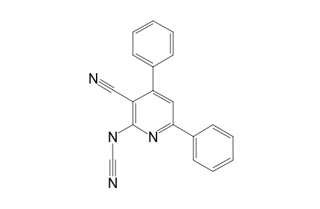 2-CYANOAMINO-4,6-DIPHENYLPYRIDINE-3-CARBONITRILE