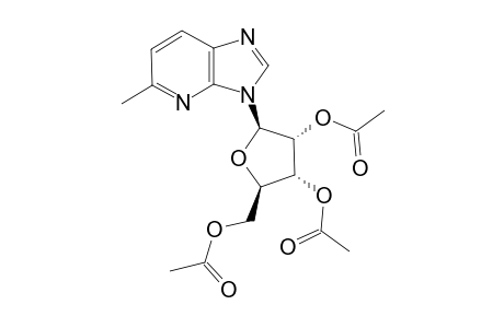 5-METHYL-3-(2,3,5-TRI-O-ACETYL-BETA-D-RIBOFURANOSYL)-3H-IMIDAZO-[4,5-B]-PYRIDINE