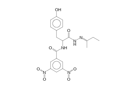 Na-(3,5-dinitrobenzoyl)tyrosine N'-(1-methylpropylidene)hydrazide