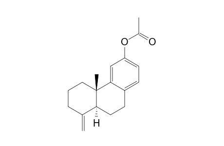 19-Norpodocarpa-4(18),8,11,13-tetraen-12-yl acetate