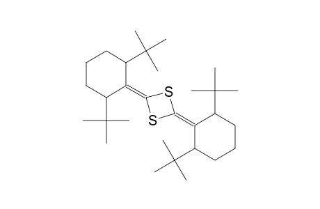 1,3-Dithietane, 2,4-bis[2,6-bis(1,1-dimethylethyl)cyclohexylidene]-, stereoisomer