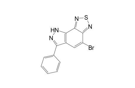 4-Bromo-6-phenyl-8H-[1,2,5]thiadiazolo[3,4-g]indazole