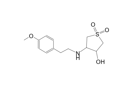 3-thiophenol, tetrahydro-4-[[2-(4-methoxyphenyl)ethyl]amino]-, 1,1-dioxide