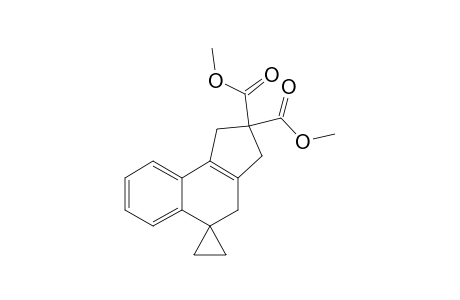 DIMETHYL-SPIRO-[CYCLOPROPANE-1,5'-(2',3',4',5'-TETRAHYDRO-1'H-CYCLOPENTA-[A]-NAPHTHALENE-2',2'-DICARBOXYLATE]]