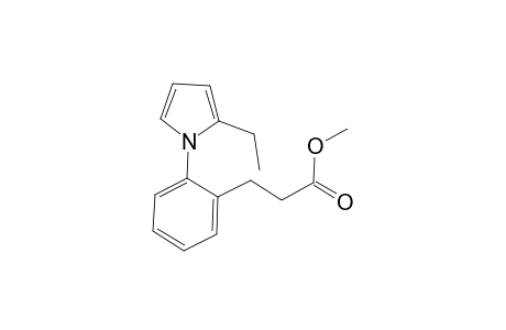 Methyl 2-(2'-ethyl-1H-pyrrol-1'-yl)-3-phenylpropanoate