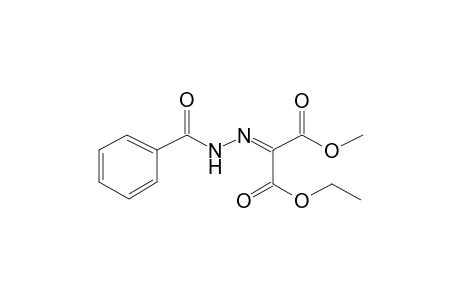 1-Ethyl 3-methyl (2Z)-2-(benzoylhydrazono)propanedioate