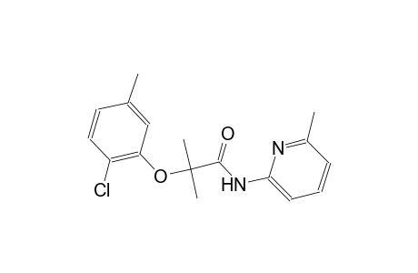 2-(2-chloro-5-methylphenoxy)-2-methyl-N-(6-methyl-2-pyridinyl)propanamide