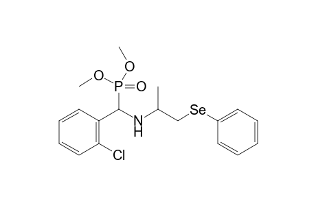 Dimethyl [(2-Chlorophenyl){[1-(phenylselanyl)propan-2-yl]-amino}methyl]phosphonate