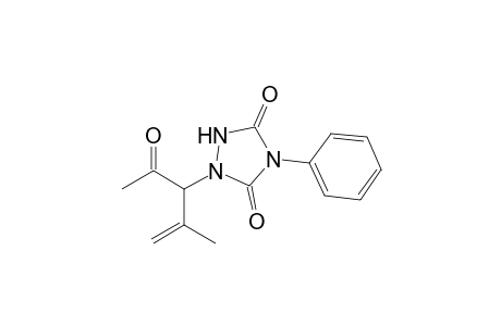 1-(1-acetyl-2-methyl-2-propenyl)-4-phenyl-1,2,4-triazolidine-3,5-dione